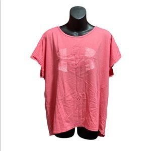 Pink Under Armour Shirt Large